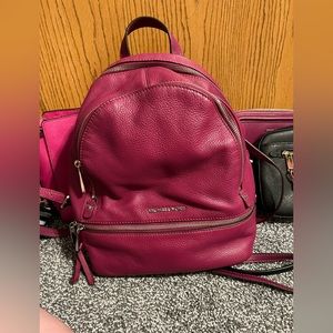 Michael Kors Backpack w/ matching wallet